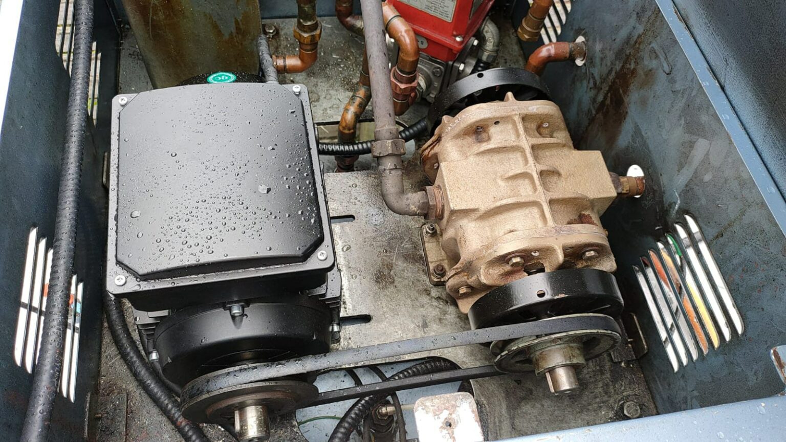 Motor stopped working blown capacitors The Wet Sparky Auckland