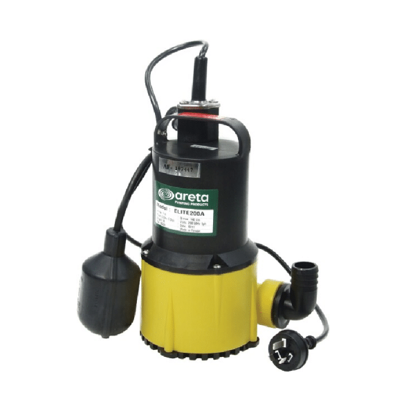 ARETA Submersible Pump ELITE200A 1 1/4 220W 240/1 With Float Switch
